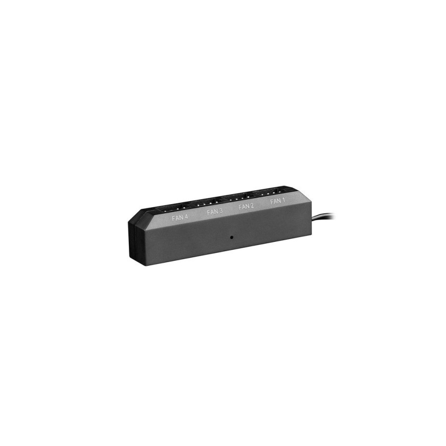 Hub 4 ventiladores deepcool fh-04 negro hasta 4 ventiladores/4 pines dp-f04pwm-hub