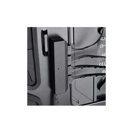 Hub 4 ventiladores deepcool fh-04 negro hasta 4 ventiladores/4 pines dp-f04pwm-hub