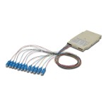 Digitus caja de empalme de 12 fibras, premontada sc (upc), multimode