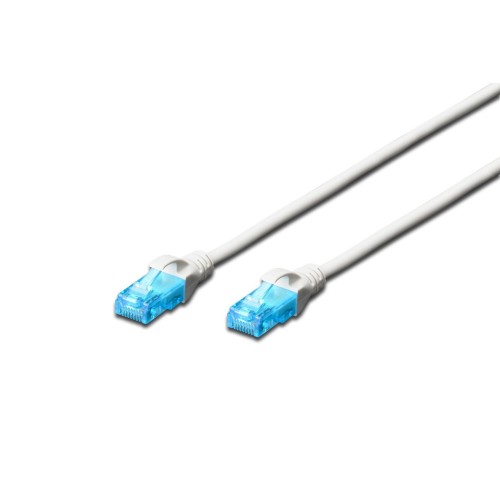 Digitus 2m cat5e u/utp cable de red u/utp (utp) blanco