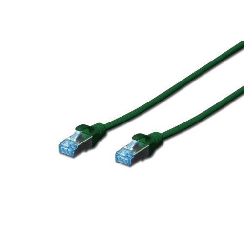 Digitus 2m cat5e cable de red sf/utp (s-ftp) verde