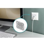 Digitus panel frontal para módulo keystone dn-93831-1