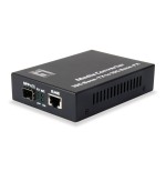 Convertidor de medios levelone gvt-0500 10-gigabit rj45 a sfp +