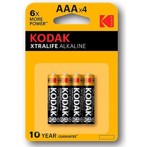 Pilas kodak extralife alcalina 4ud lr03 aaa blister