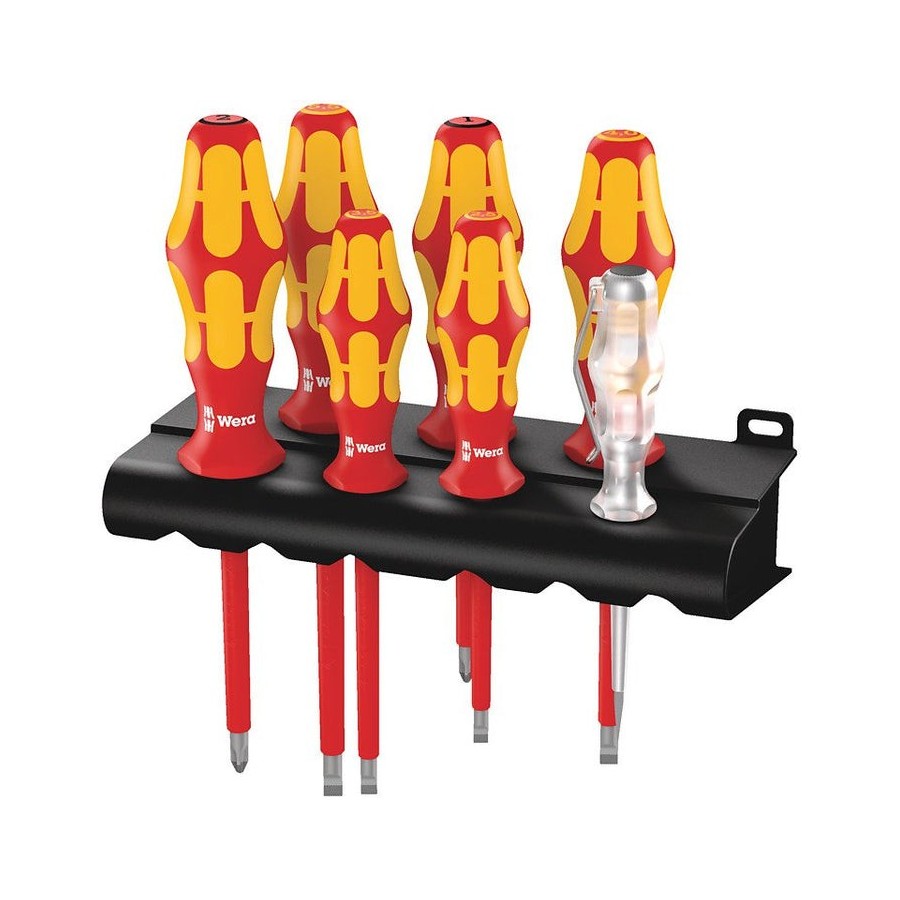 Wera schraubendreher satz kraftform plus 160i/165i/7, vde 05006148001