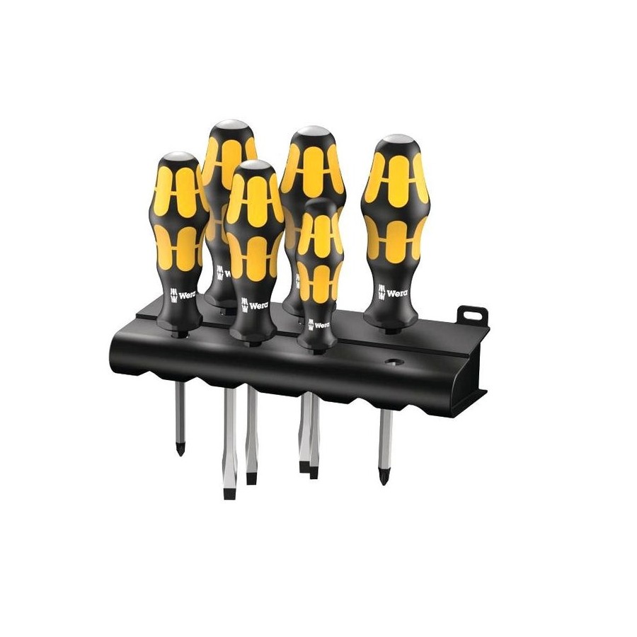 Wera 932/6 kraftform juego destornillador estándar