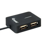 Equip hub usb 2.0 life 4 puertos mini hub travel negro 128952