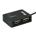 Equip hub usb 2.0 life 4 puertos mini hub travel negro 128952