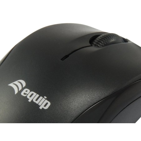 Equip raton optical travel mouse cable retractil