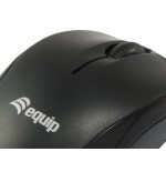 Equip raton optical travel mouse cable retractil