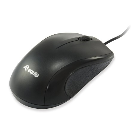 Combo teclado + mouse usb equip life color negro italiano
