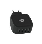 Cargador de pared conceptronic althea 5v 4xusb (5x 1a) 25w