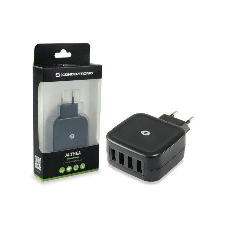 Cargador de pared conceptronic althea 5v 4xusb (5x 1a) 25w