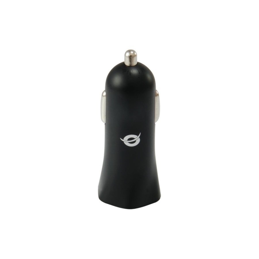 Cargador coche conceptronic carden04b 2puertos usb a  4.8a  24w