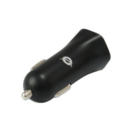 Cargador coche conceptronic carden04b 2puertos usb a  4.8a  24w
