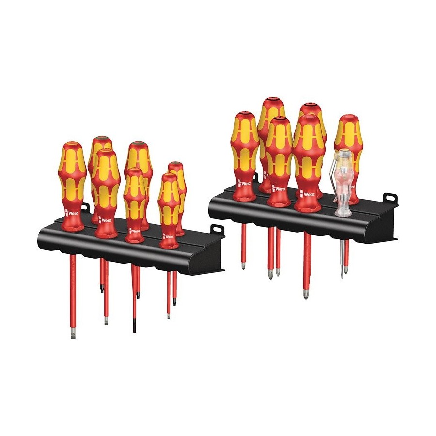 Wera kraftform big pack 100 vde juego destornillador estándar