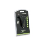 Cargador coche conceptronic carden06b  3 puertos usb a ( 2 p 5v/2.4a   1p 5v/1.5a ) 31.5w