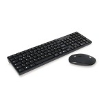 Conceptronic orazio teclado (aleman) + raton rf , qwerty, negro