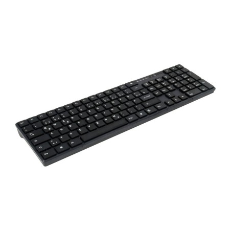 Conceptronic orazio teclado (aleman) + raton rf , qwerty, negro