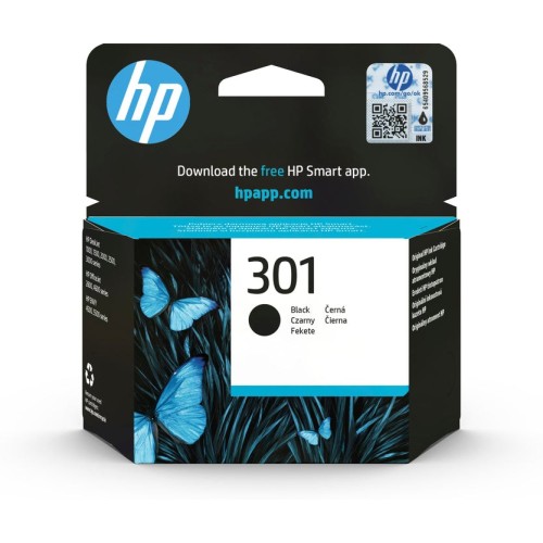 Tinta original hp 301 negro ch561ee