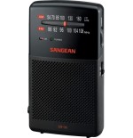 Sangean sr-35 negro radio de bolsillo fm/am altavoz integrad