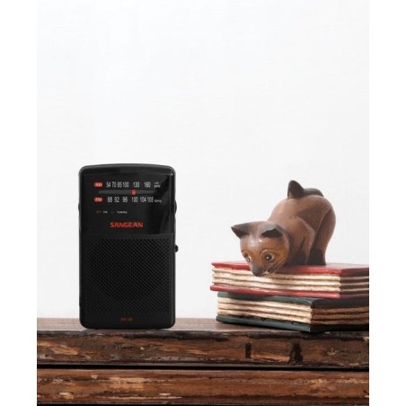 Sangean sr-35 negro radio de bolsillo fm/am altavoz integrad