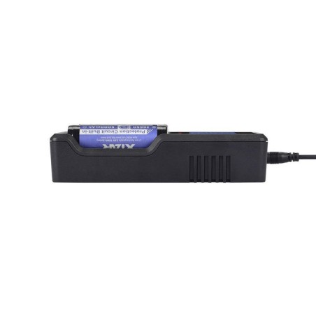 Xtar cargador pantalla lcd baterias ion-litio/ni-m