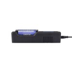 Xtar cargador pantalla lcd baterias ion-litio/ni-m