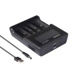 Xtar cargador pantalla lcd baterias ion-litio/ni-m
