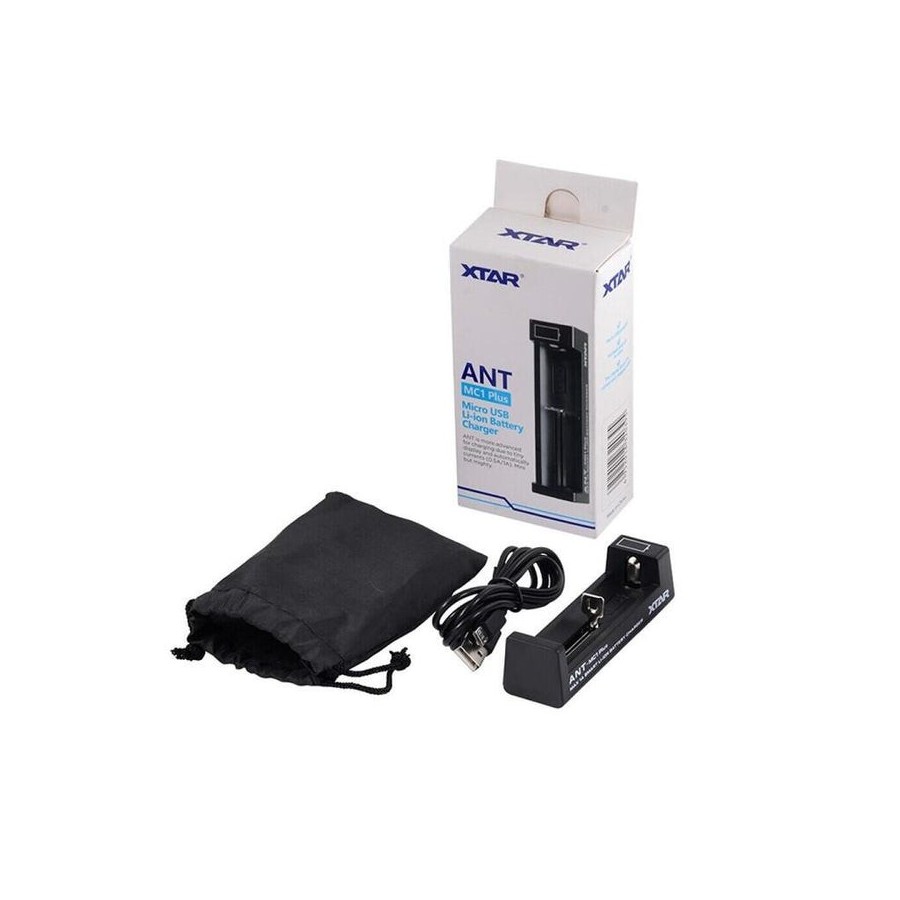 Xtar cargador baterias ion-litio usb-microusb mc1 plus