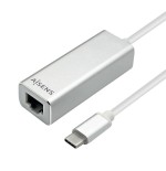 Aisens conversor usb3.1 gen1 usb-c a ethernet gigabit 10/100/1000 mbps - negro