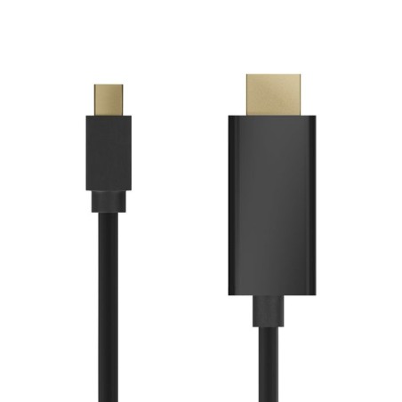 Aisens cable mini displayport a hdmi - mini dp/m-hdmi/m - 2m - negro
