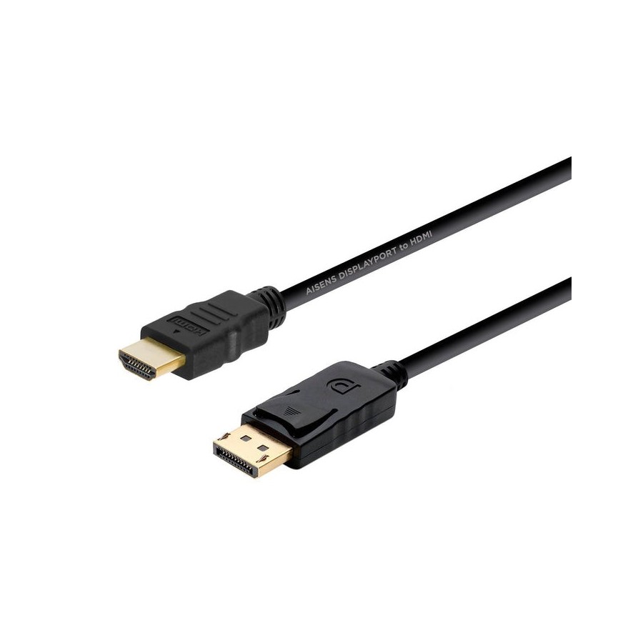 Aisens cable displayport a hdmi - dp/m-hdmi/m - 2m - negro