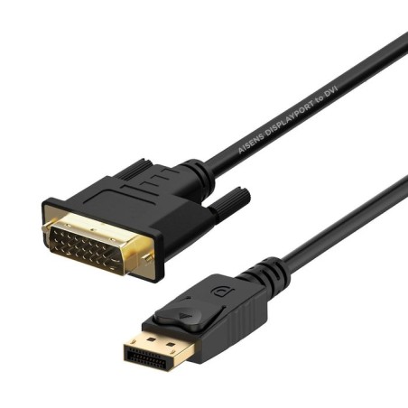 Aisens cable displayport a dvi - dp/m-dvi/m - 2m - negro
