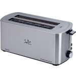Tostadora de pan jata tt1046 1400w cuerpo acero inox 2 ranuras 255*40mm 5 posiciones tostado pulsador parada voluntaria