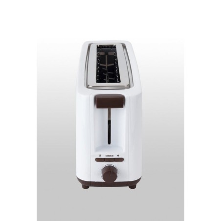 Tostadora jata tt579 900w ranura ancha 40mm 6 posiciones tostado función descongelación cuerpo toque frío