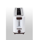 Tostadora jata tt579 900w ranura ancha 40mm 6 posiciones tostado función descongelación cuerpo toque frío