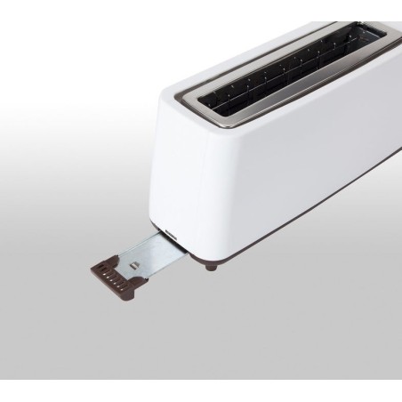 Tostadora jata tt579 900w ranura ancha 40mm 6 posiciones tostado función descongelación cuerpo toque frío