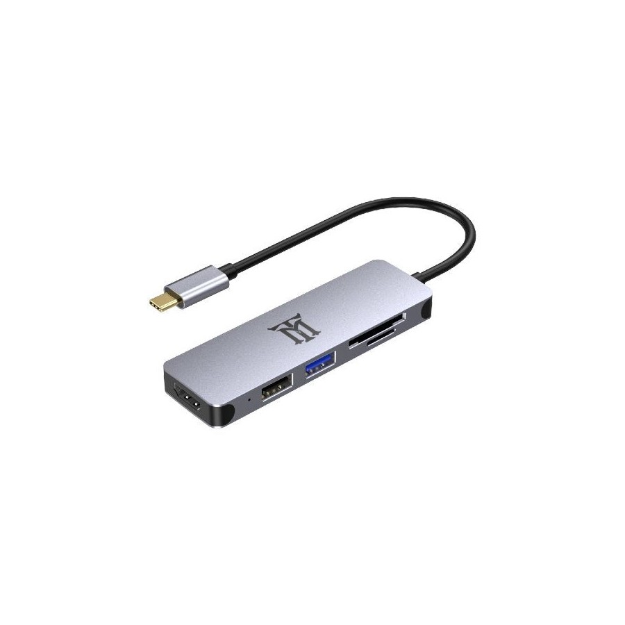 Hub premium maillon tipo c 3.1 to hdmi 4k aluminio 5.1