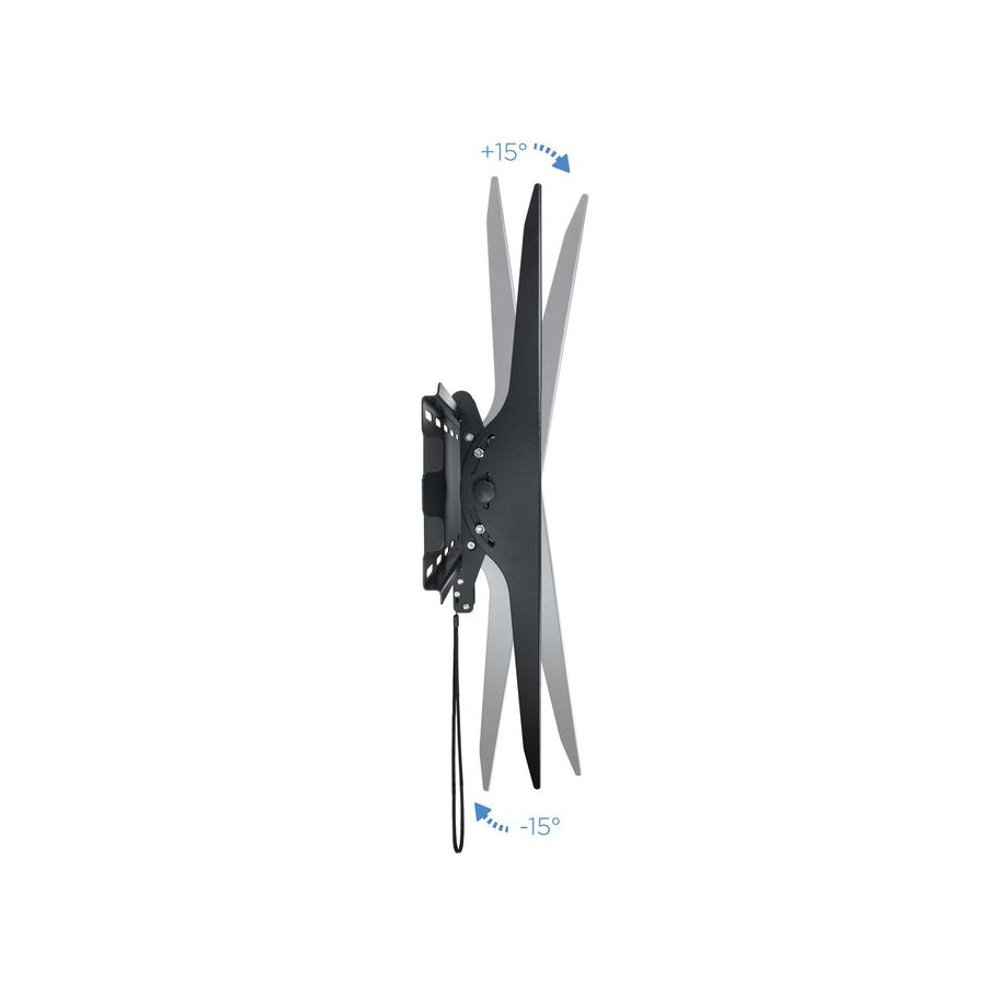 Tooq soporte fijo de pared para tv de 60"-100" - inclinable - peso max 130kg - vesa 1000x800mm - negro