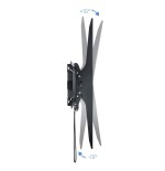 Tooq soporte fijo de pared para tv de 60"-100" - inclinable - peso max 130kg - vesa 1000x800mm - negro