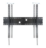 Tooq soporte fijo de pared para tv de 60"-100" - inclinable - peso max 130kg - vesa 1000x800mm - negro