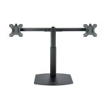 Tooq soporte de mesa para 2 monitores de 17"-27" - regulacion de altura por piston de gas - gestion de cables - peso