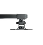 Tooq soporte de mesa para 2 monitores de 17"-27" - regulacion de altura por piston de gas - gestion de cables - peso
