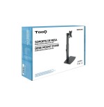 Tooq soporte de mesa para monitor de 17"-32" - regulacion de altura por piston de gas - gestion de cables - peso max