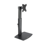 Tooq soporte de mesa para monitor de 17"-32" - regulacion de altura por piston de gas - gestion de cables - peso max