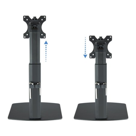 Tooq soporte de mesa para monitor de 17"-32" - regulacion de altura por piston de gas - gestion de cables - peso max