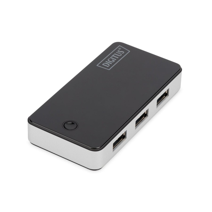 Digitus hub 4 port usb 3.0 negro da-70231