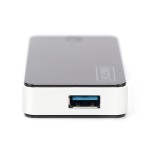 Digitus hub 4 port usb 3.0 negro da-70231