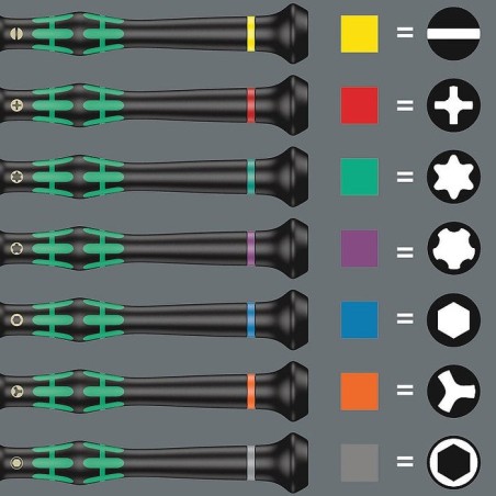 Wera 05073675001 destornillador manual juego destornillador estándar
